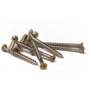 Rustic colour match screw-Teak