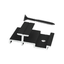Cladding Universal Aluminium Clip and Screw (Pack of 100)