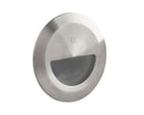 WL340 - Asymmetric, Straight To Mains, Brushed Step Light