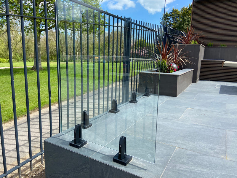 Frameless Glass Balustrade - with small posts