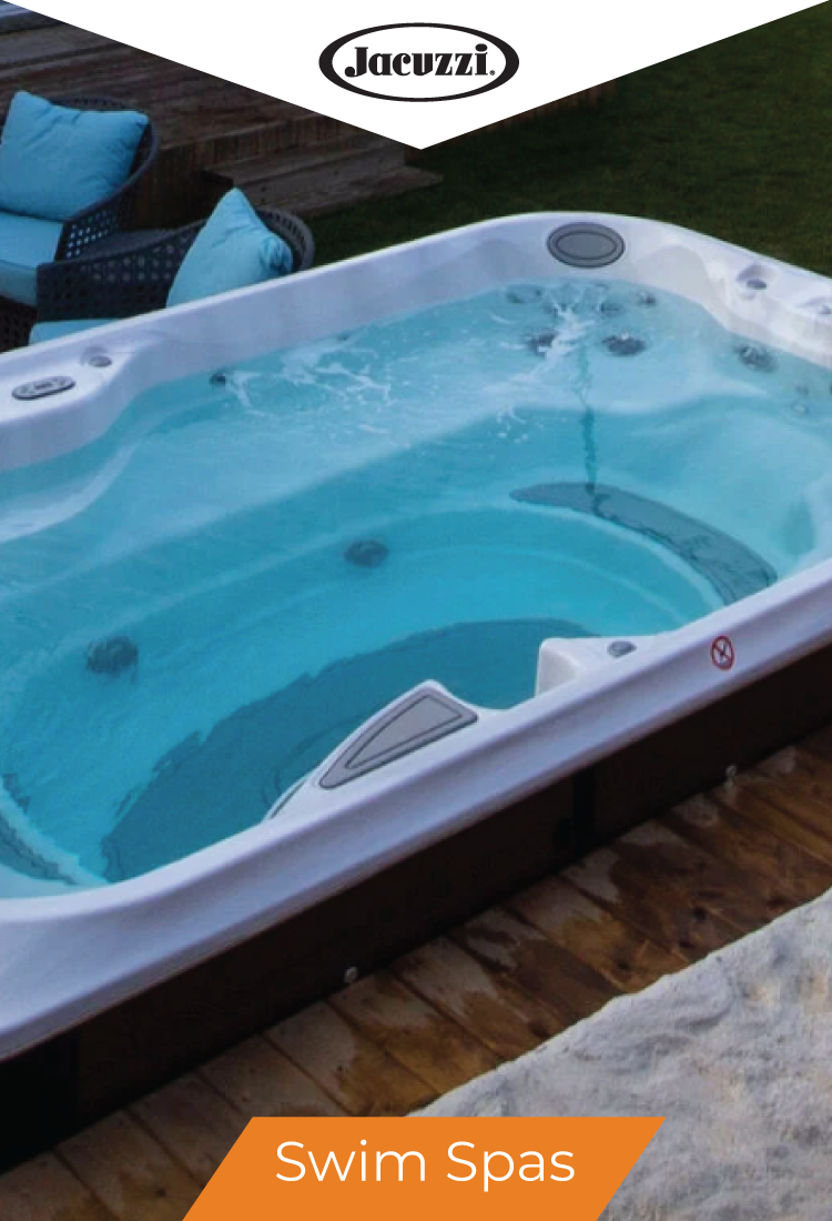 Perfect for fitness, fun and family time, Jacuzzi® Swim Spa. Come and see it soon at our show site - Wilmslow Garden Centre SK9 2JN